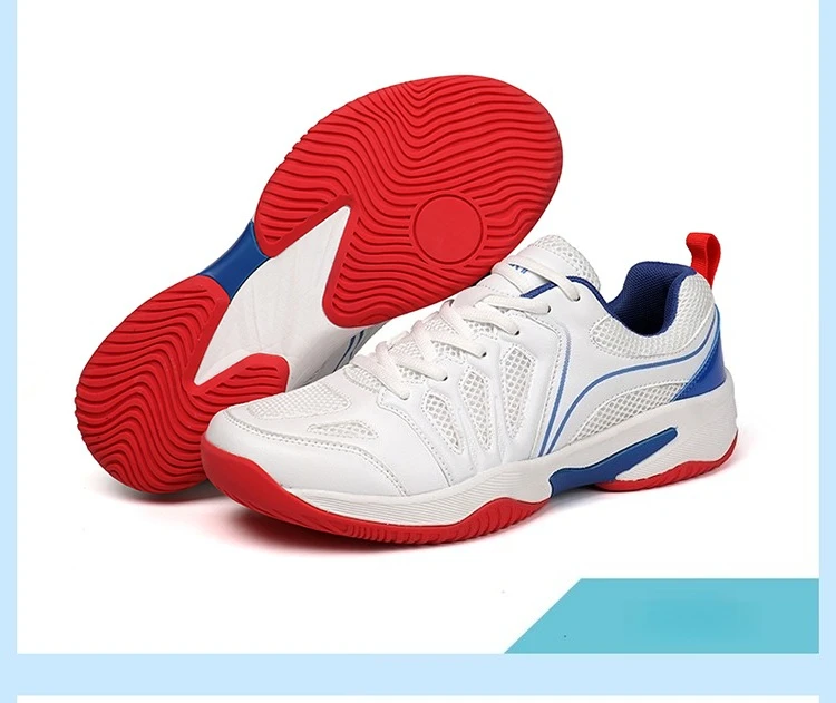 New Men's Volleyball Shoes Outdoor Fitness Badminton Sports Shoes Mesh Breathable Tennis Shoes Indoor Sport Training Sneakers