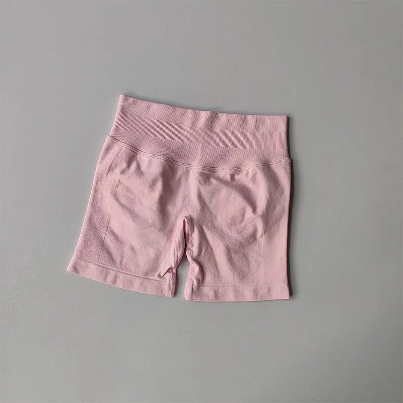 Peach Hip Lifting Sports Shorts Women High Waist and Waist Tightening Slimming Running Hip Speed Drying Three Point Tight Pants