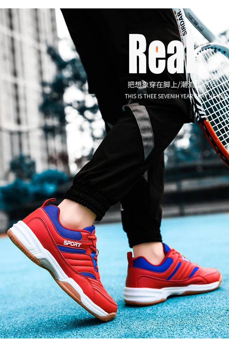 Tennis Shoes for Men Breathable Outdoor Sports Gym Woman Badminton Unisex Casual Male Sneakers Volleyball Zapatillas De Tenis