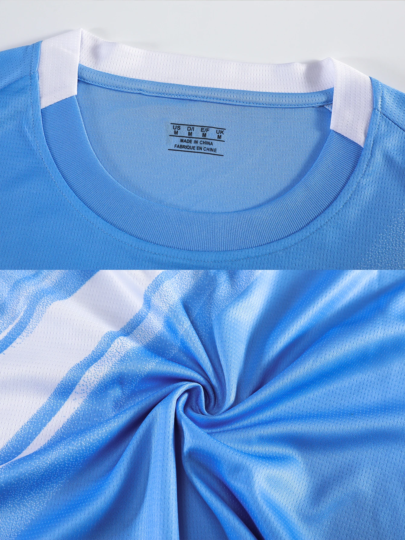 Men's Casual Sports Football Uniform Round Neck Top with Fashionable Breathable Shorts Comfortable Football Suit Set