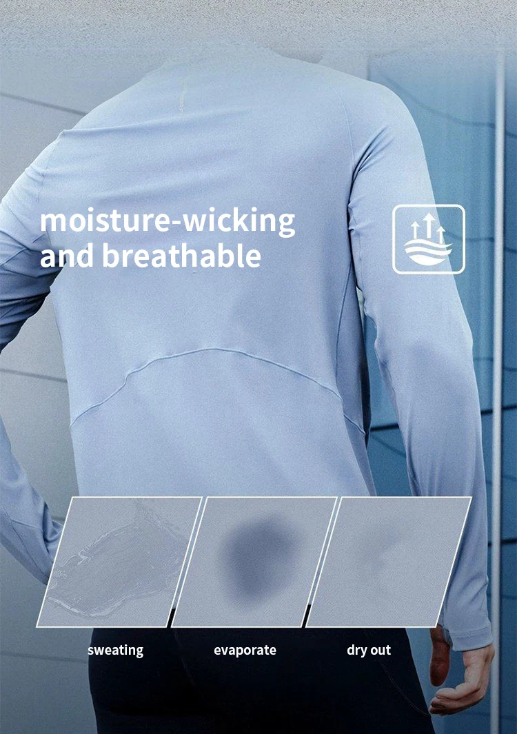 QIAODAN Warm Fitness Suit Two Pieces Set Mens 2025 Jogging Long Sleeve Moisture Wicking Sportswear For Gym Running QXENT3253090A