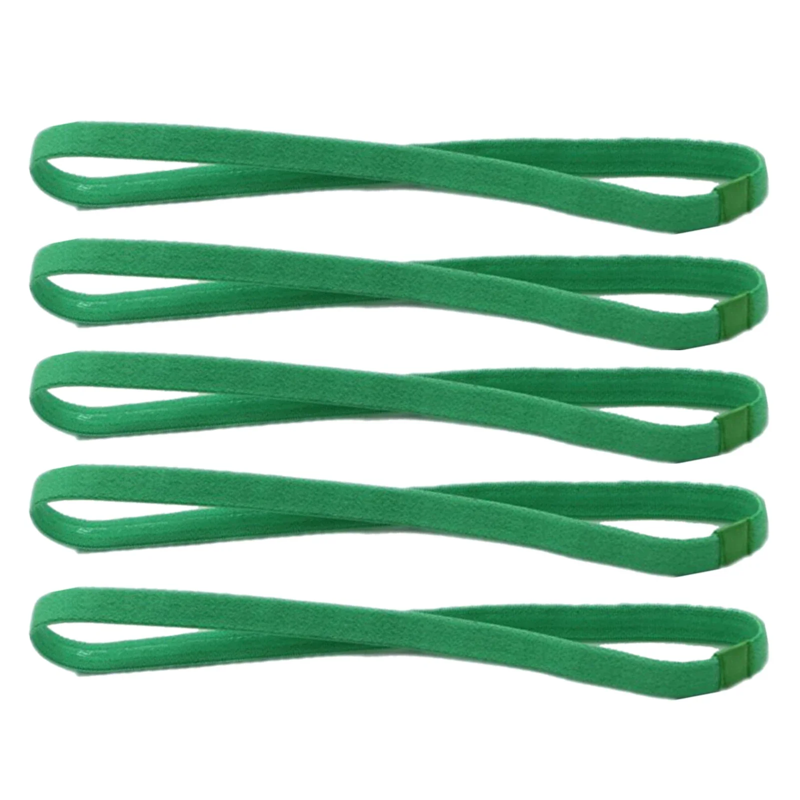 1/5/10pcs Thin Elastic Hair Band Sweatband Football Running Hair Accessories Fashion Simple Non-Slip Stretchy Sports Headband