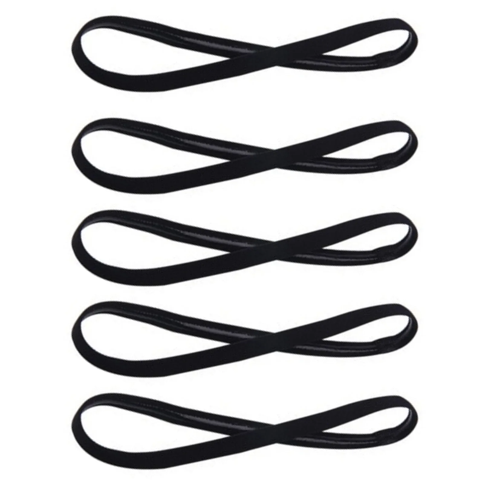 1/5/10pcs Thin Elastic Hair Band Sweatband Football Running Hair Accessories Fashion Simple Non-Slip Stretchy Sports Headband