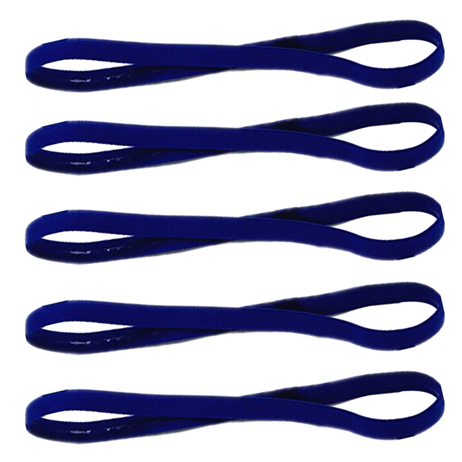 1/5/10pcs Thin Elastic Hair Band Sweatband Football Running Hair Accessories Fashion Simple Non-Slip Stretchy Sports Headband