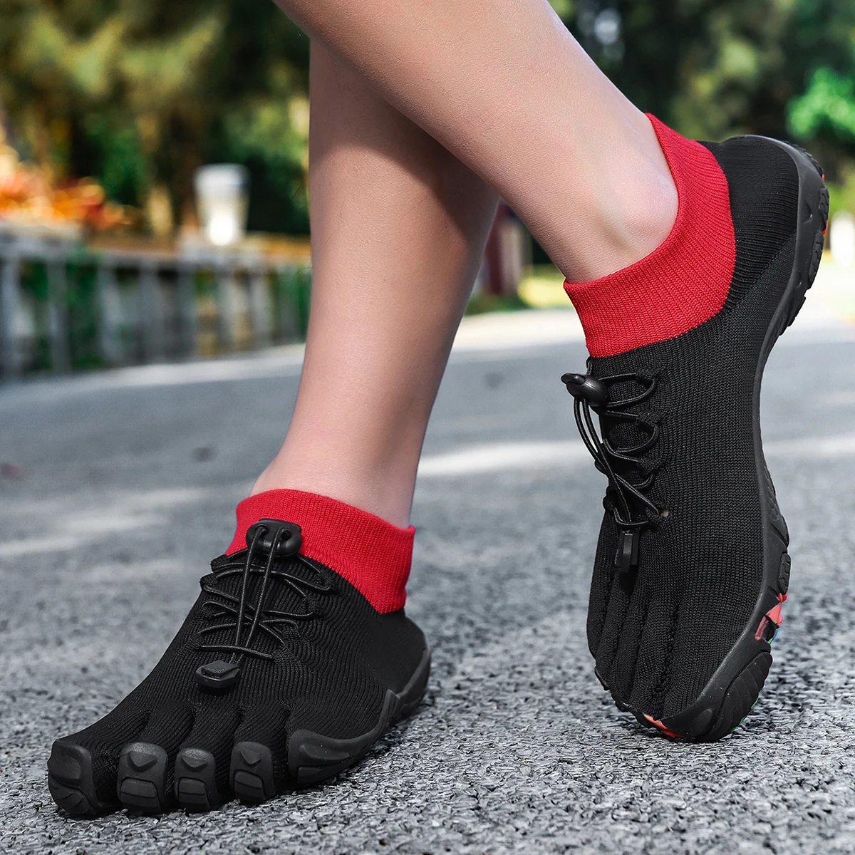 Five Finger Sneaker Ultralight Swim Beach Barefoot Shoes Wading Water Shoes Five Toes Shoes Fitness Running Yoga Footwear