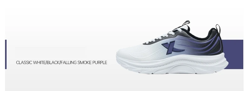 Xtep Cotton Shoes for Men Synthetic Leather Comfortable Breathable Non-Slip Shock Absorption Soft Walking Sneakers 875419370031