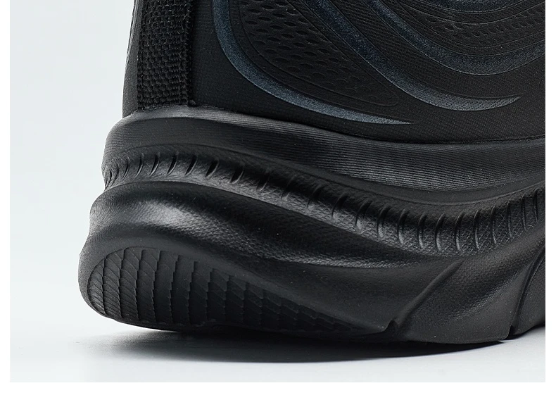 Xtep Cotton Shoes for Men Synthetic Leather Comfortable Breathable Non-Slip Shock Absorption Soft Walking Sneakers 875419370031