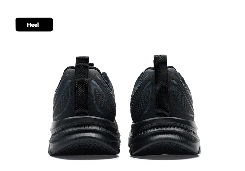 Xtep Cotton Shoes for Men Synthetic Leather Comfortable Breathable Non-Slip Shock Absorption Soft Walking Sneakers 875419370031