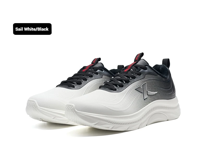 Xtep Cotton Shoes for Men Synthetic Leather Comfortable Breathable Non-Slip Shock Absorption Soft Walking Sneakers 875419370031