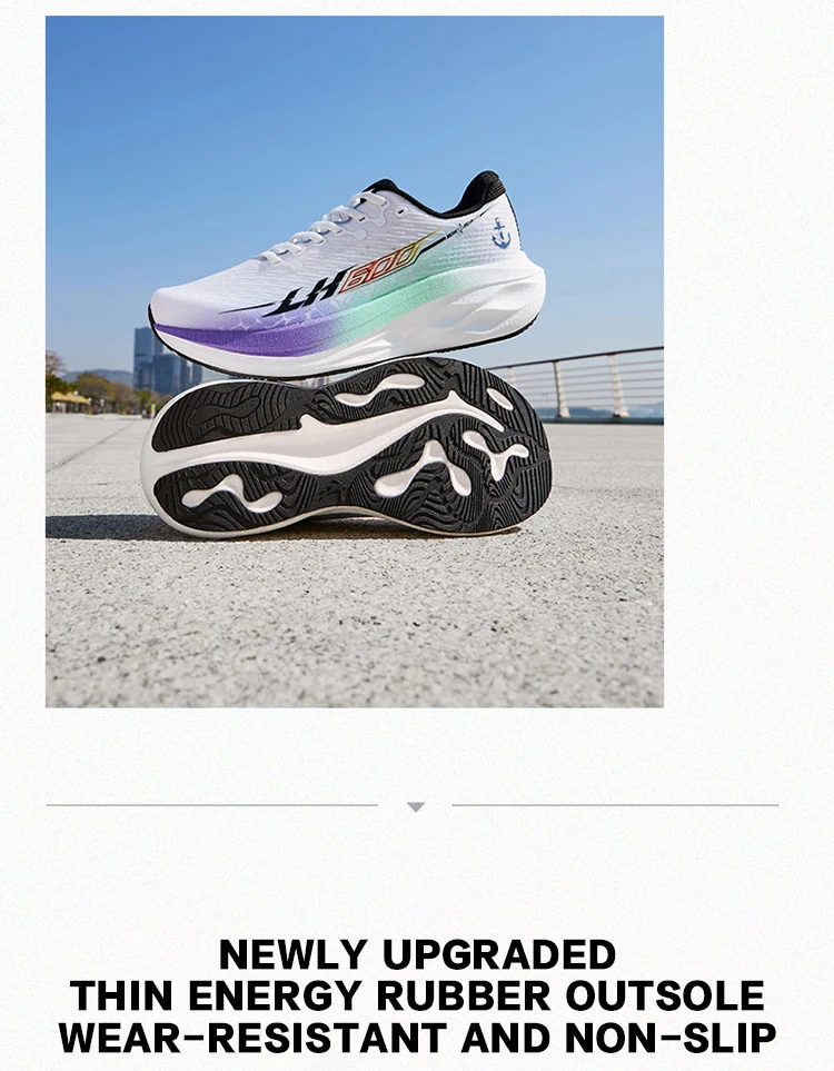 QIAODAN LH600 2nd Men Running Shoes Breathable Mesh Sneakers Shock Absorption Rebound Cushioning Athletic Footwear QXB023263229R