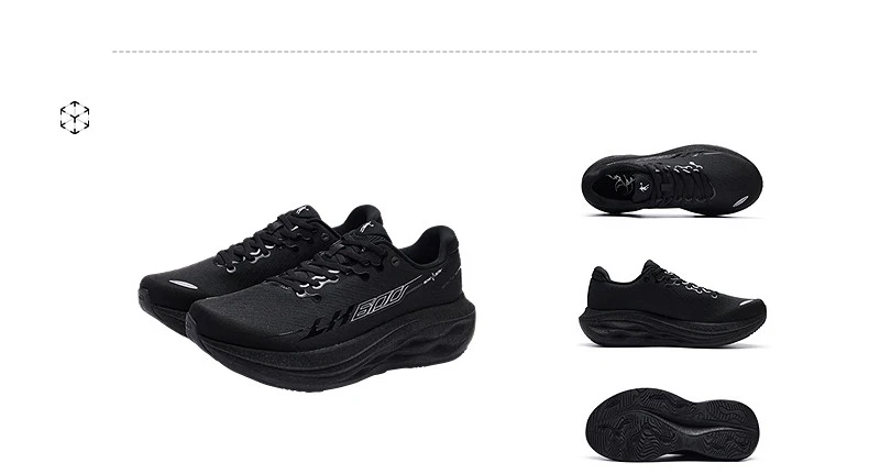 QIAODAN LH600 2nd Men Running Shoes Breathable Mesh Sneakers Shock Absorption Rebound Cushioning Athletic Footwear QXB023263229R