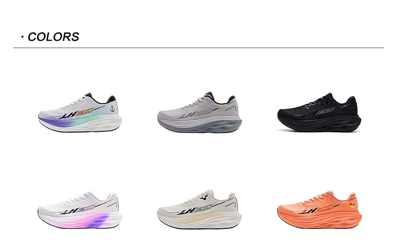 QIAODAN LH600 2nd Men Running Shoes Breathable Mesh Sneakers Shock Absorption Rebound Cushioning Athletic Footwear QXB023263229R