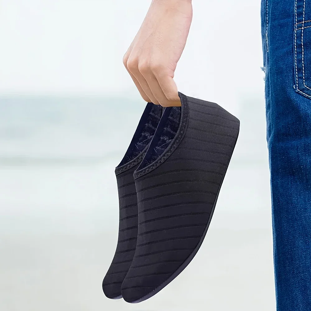 1Pair Water Shoes Women Men Barefoot Socks Anti-Slip Quick-Dry Beach Swim Water Sports Shoes Summer Casual Sports Water Sneakers