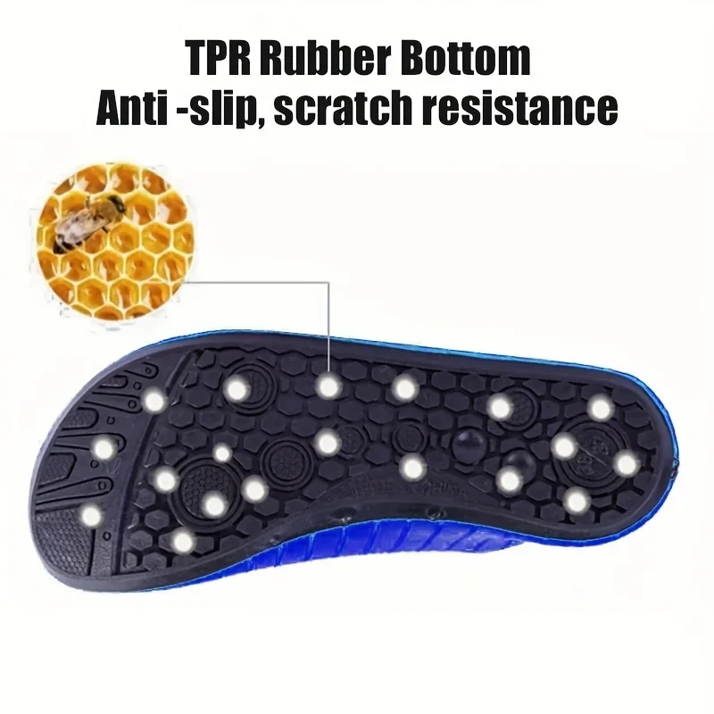 1Pair Water Shoes Women Men Barefoot Socks Anti-Slip Quick-Dry Beach Swim Water Sports Shoes Summer Casual Sports Water Sneakers
