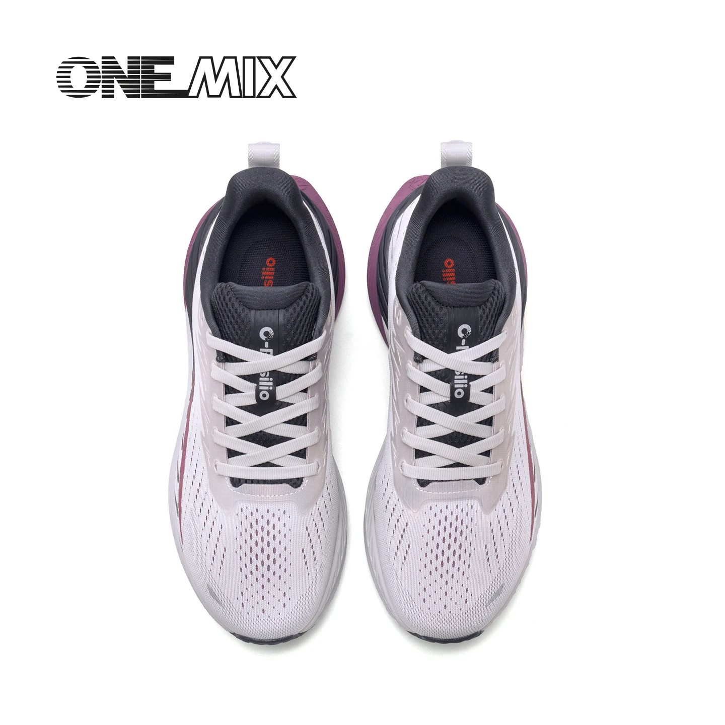 ONEMIX-Lightweight Running Shoes for Men and Women Stable Cushioning Sports Shoes Bounce-resistant Walking Shoes Outdoor New