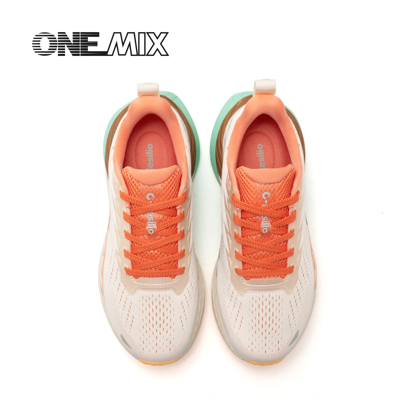 ONEMIX-Lightweight Running Shoes for Men and Women Stable Cushioning Sports Shoes Bounce-resistant Walking Shoes Outdoor New