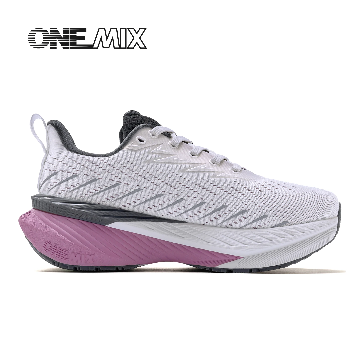 ONEMIX-Lightweight Running Shoes for Men and Women Stable Cushioning Sports Shoes Bounce-resistant Walking Shoes Outdoor New