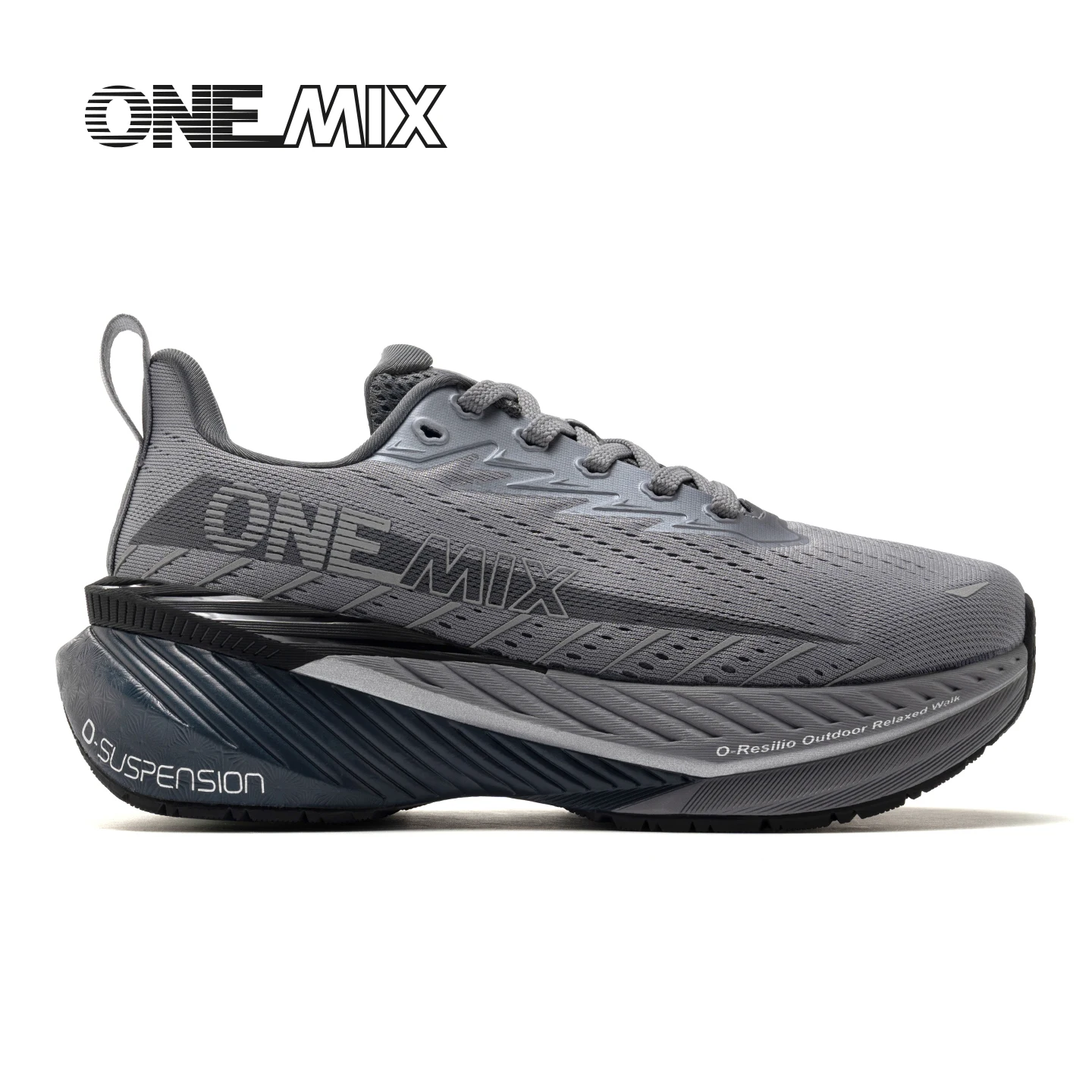 ONEMIX-Lightweight Running Shoes for Men and Women Stable Cushioning Sports Shoes Bounce-resistant Walking Shoes Outdoor New