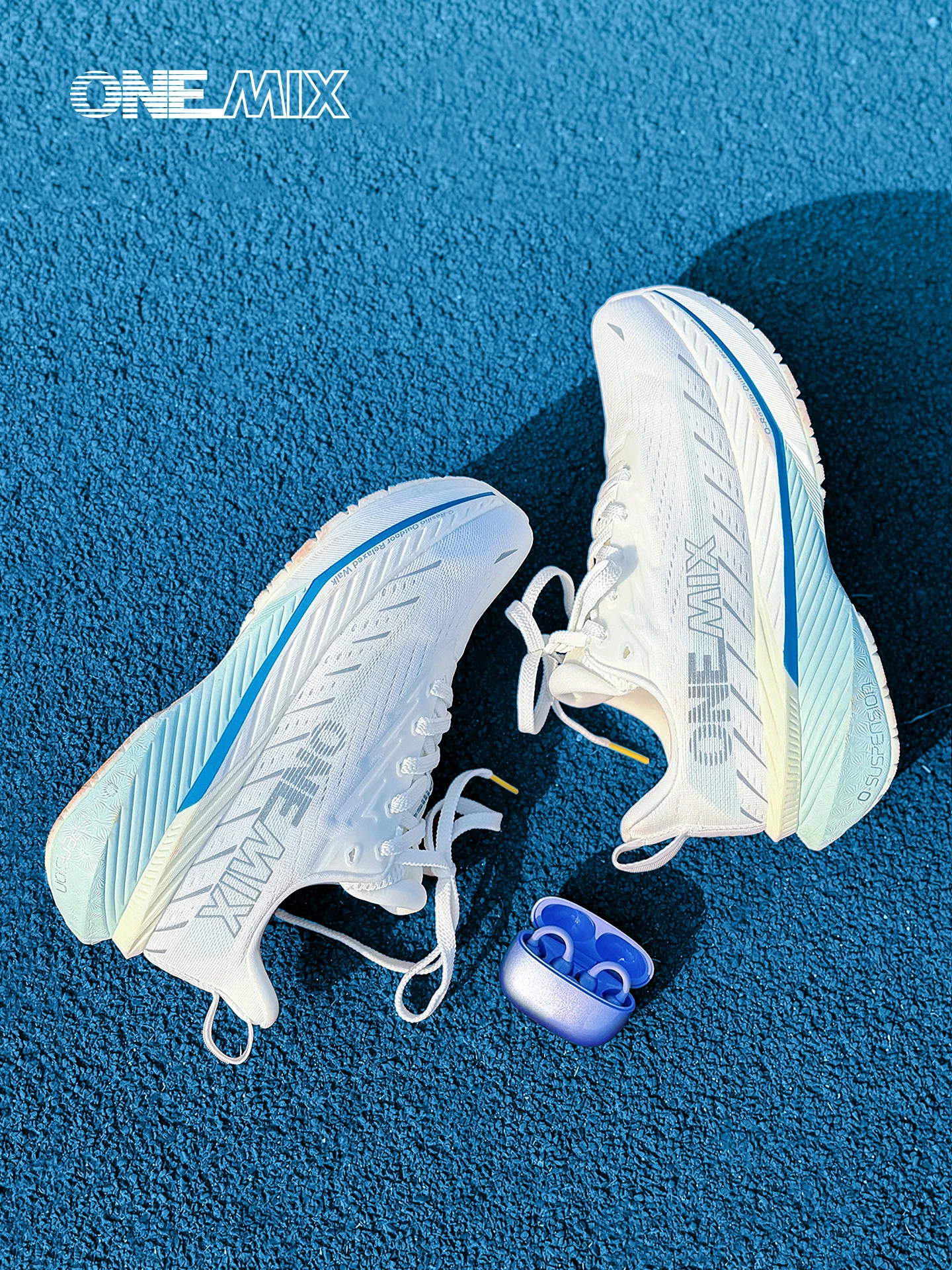 ONEMIX-Lightweight Running Shoes for Men and Women Stable Cushioning Sports Shoes Bounce-resistant Walking Shoes Outdoor New