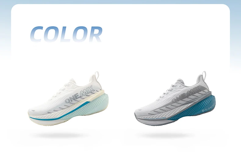 ONEMIX-Lightweight Running Shoes for Men and Women Stable Cushioning Sports Shoes Bounce-resistant Walking Shoes Outdoor New