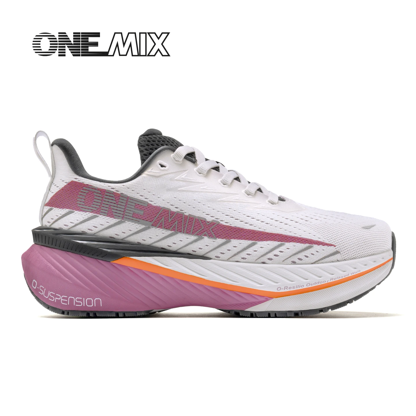 ONEMIX-Lightweight Running Shoes for Men and Women Stable Cushioning Sports Shoes Bounce-resistant Walking Shoes Outdoor New