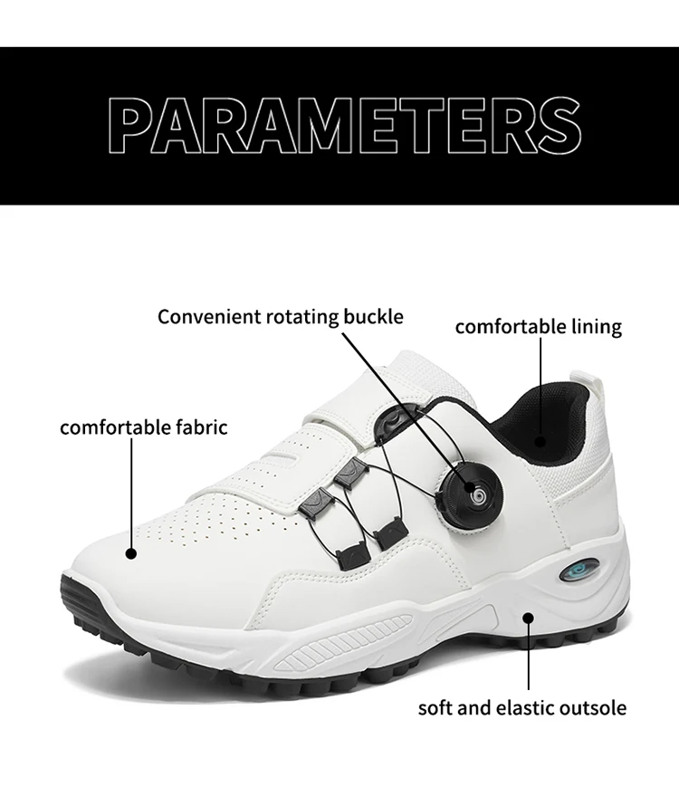 Professional Badminton Shoes with Rotary Lock Buckle, Breathable, Shock-Absorbing, Non-Slip, Comfortable Support for Court Swing Movements, Men's Casual Sports Shoes