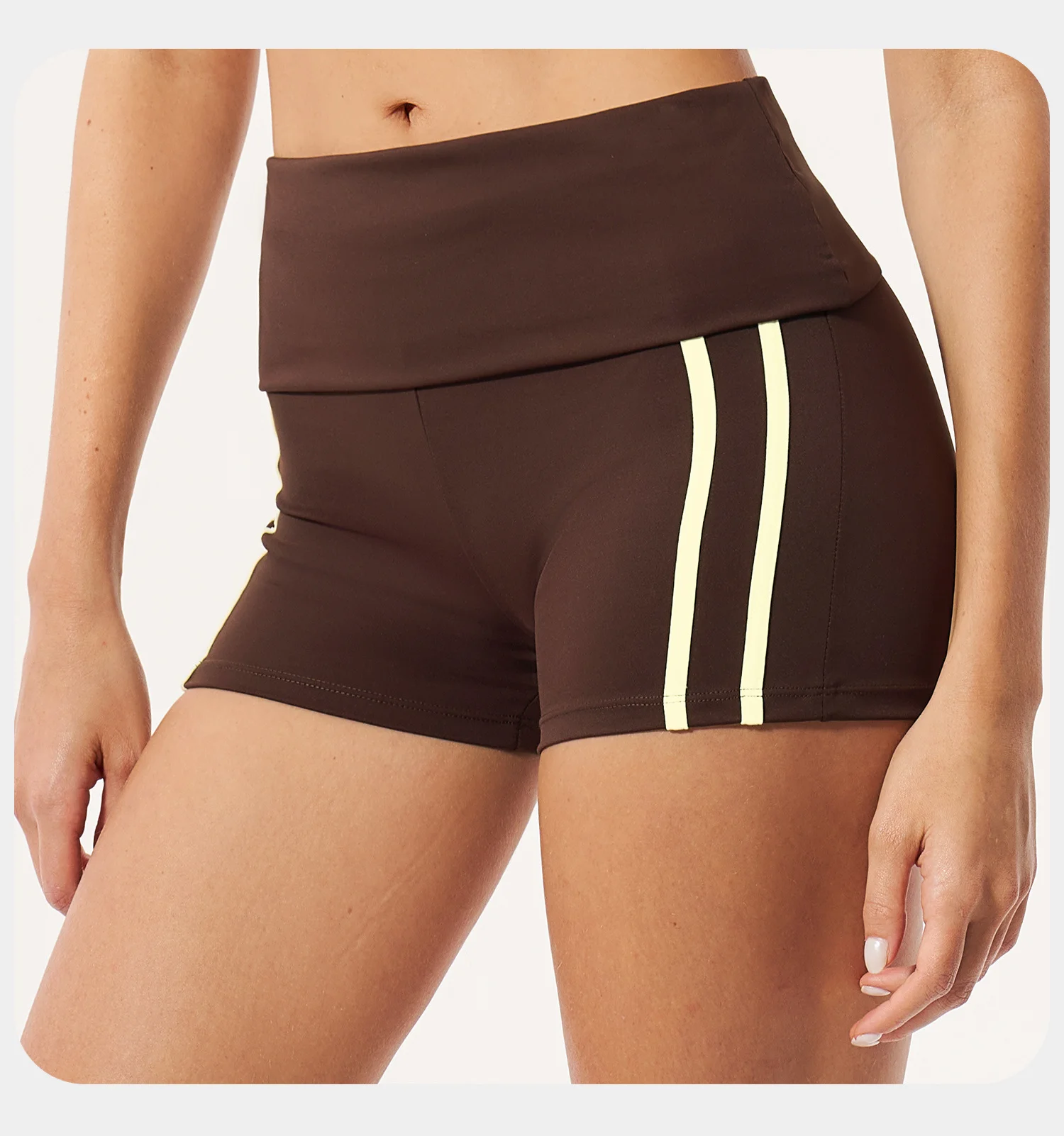 High Waist Summer Workout Gym Shorts Women's Yoga Fitness Shorts Running Cycling Shorts Female Breathable Sports Short Tights