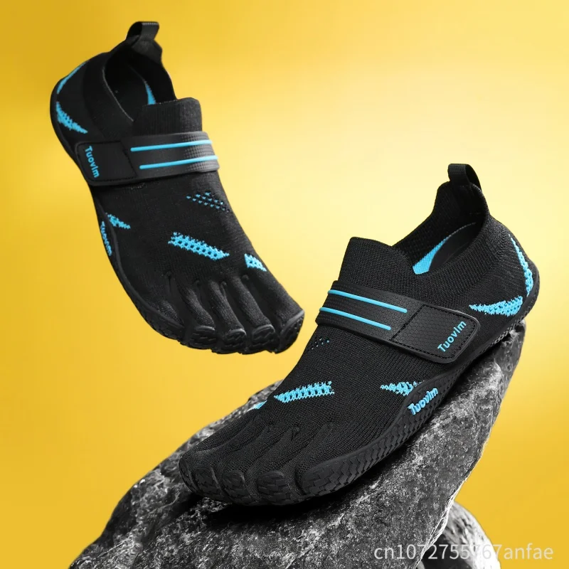 Men Women Five Toe Shoe Professional Hiking Shoes Indoor Yoga Shoe Men Barefoot-Style All-Round Training Non-Slip Fitness Shoe