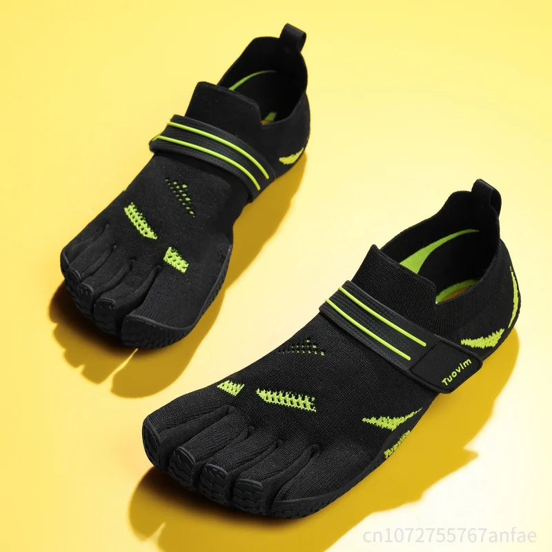 Men Women Five Toe Shoe Professional Hiking Shoes Indoor Yoga Shoe Men Barefoot-Style All-Round Training Non-Slip Fitness Shoe