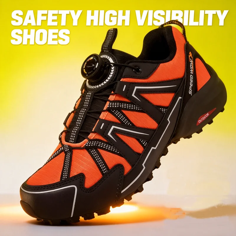 New Arrival Mens Hiking Shoes Breathable Lace Up Trekking Male Cushioning Outdoor Climbing Tourism Sneakers for Men