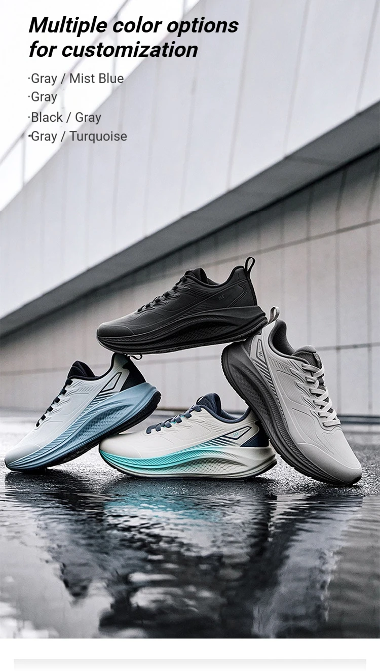 361 Degrees Fengyi 2 Rainblock Men Running Shoes Water Repellent Anti-Slip Grippy Cushioning Airy Male Sneakers 672632210