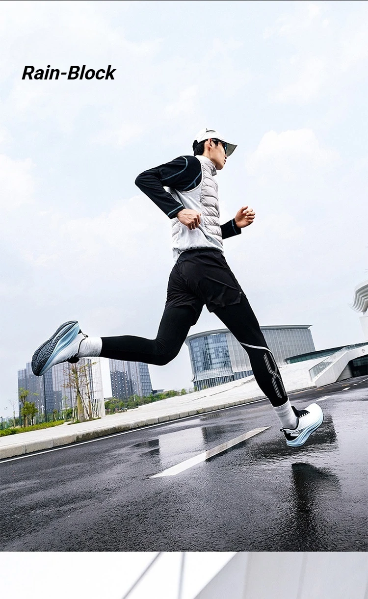 361 Degrees Fengyi 2 Rainblock Men Running Shoes Water Repellent Anti-Slip Grippy Cushioning Airy Male Sneakers 672632210
