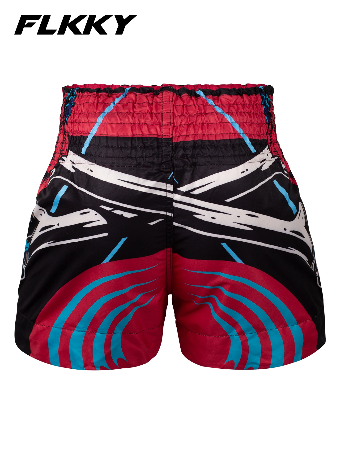 Muay Thai Shorts, Breathable Combat Shorts, Skull Print Men's and Women's MMA Training Boxing Shorts, Competition Combat Shorts