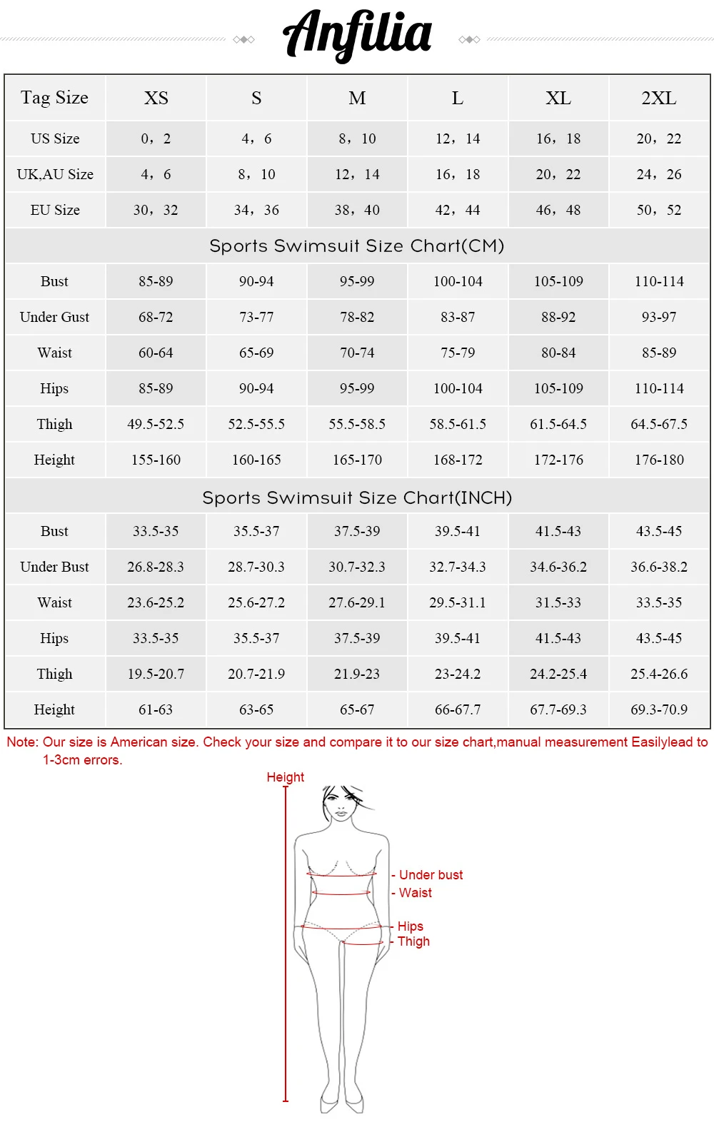 Anfilia One Piece Women Pro Sports Swimwear Boyleg Knee-length Sport Swimsuit Patchwork Bikini Beach Wear Bathing Suit