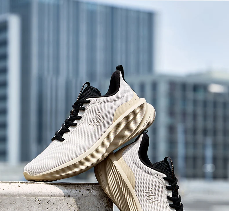 361 Degrees Fengye 5.0 Men's Running Shoes Lightweight Wear Resistant Shock Absorb Breathable Soft Soled Male Sneaker 672542210F
