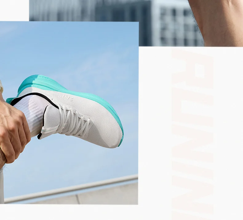 361 Degrees Fengye 5.0 Men's Running Shoes Lightweight Wear Resistant Shock Absorb Breathable Soft Soled Male Sneaker 672542210F
