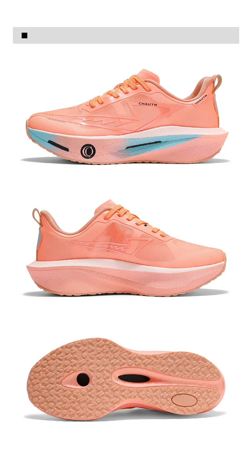 Men Running Shoes Carbon Board Speciality Marathon Sports Breathable Lightweight Women's Comfortable Athletic Chunta Sneakers