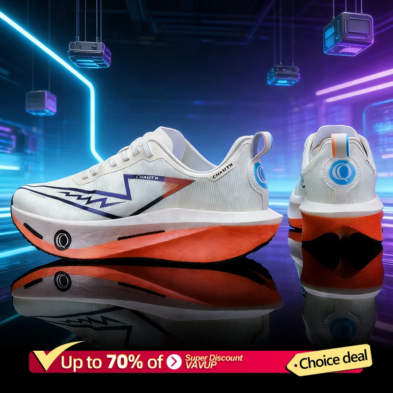 Men Running Shoes Carbon Board Speciality Marathon Sports Breathable Lightweight Women's Comfortable Athletic Chunta Sneakers