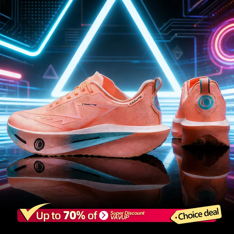 Men Running Shoes Carbon Board Speciality Marathon Sports Breathable Lightweight Women's Comfortable Athletic Chunta Sneakers