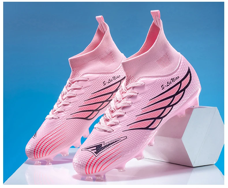 Professional Football Boots Men Soccer Shoes Society Football Cleats FG Ultralight Training Soccer Sneakers Outdoor Sports Shoe