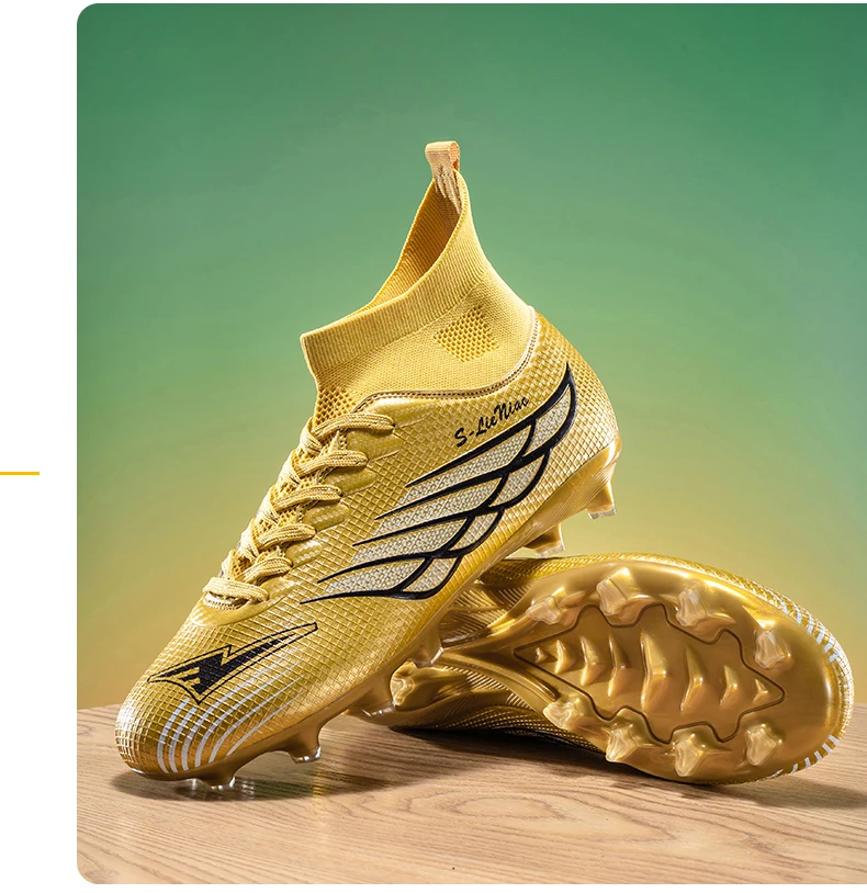 Professional Football Boots Men Soccer Shoes Society Football Cleats FG Ultralight Training Soccer Sneakers Outdoor Sports Shoe