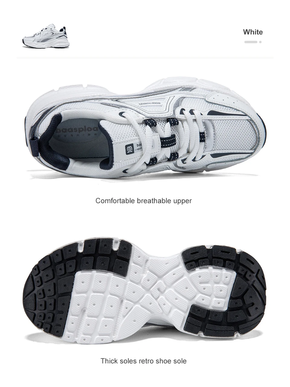 Baasploa Women Running Shoes Fashion Lightweight Mesh Non-slip Jogging Sneaker Female Outdoor Breathable Colorful Casual Shoes