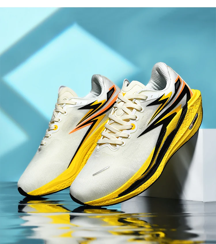 Men's Professional Carbon Plate Racing Shoes for Marathon High Energy Return Lightweight Design