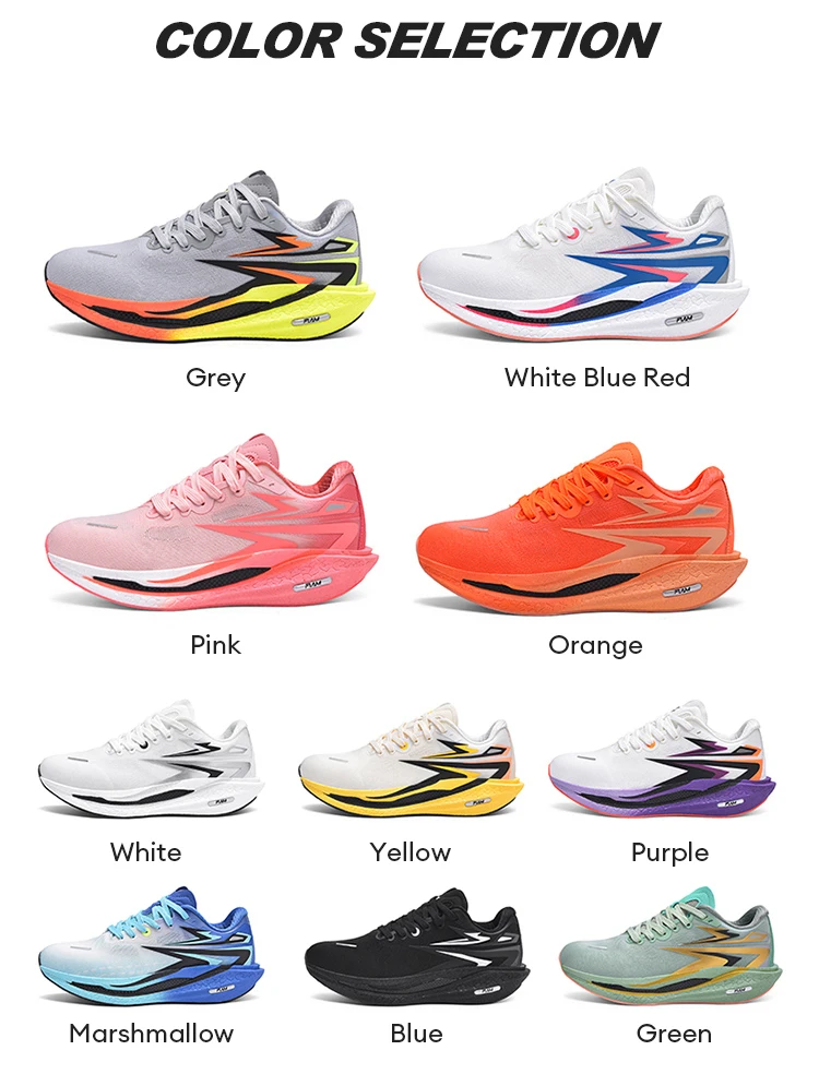 Men's Professional Carbon Plate Racing Shoes for Marathon High Energy Return Lightweight Design