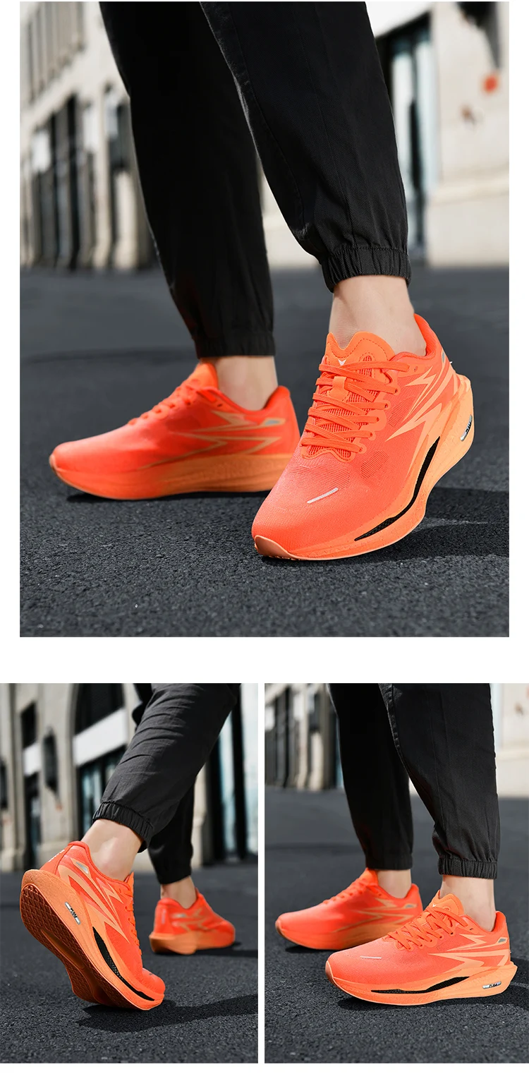 Men's Professional Carbon Plate Racing Shoes for Marathon High Energy Return Lightweight Design
