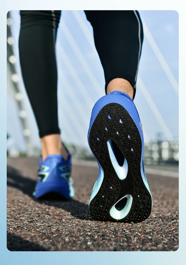 Men's Professional Carbon Plate Racing Shoes for Marathon High Energy Return Lightweight Design
