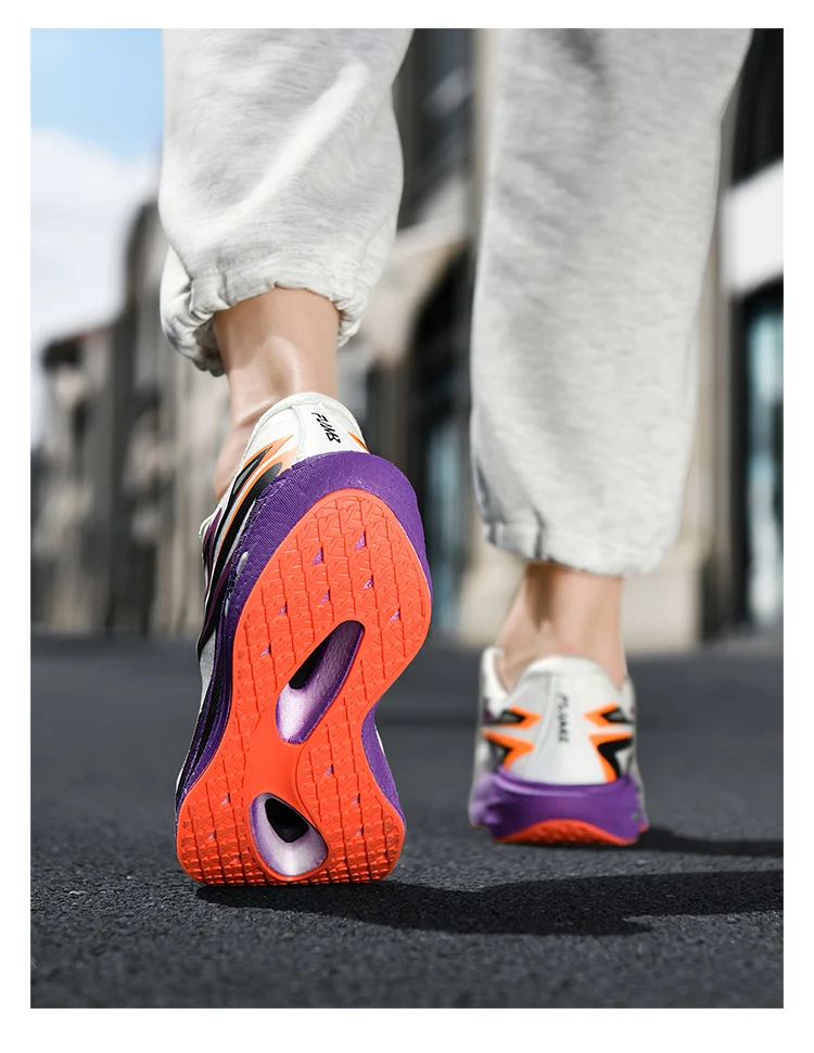 Men's Professional Carbon Plate Racing Shoes for Marathon High Energy Return Lightweight Design
