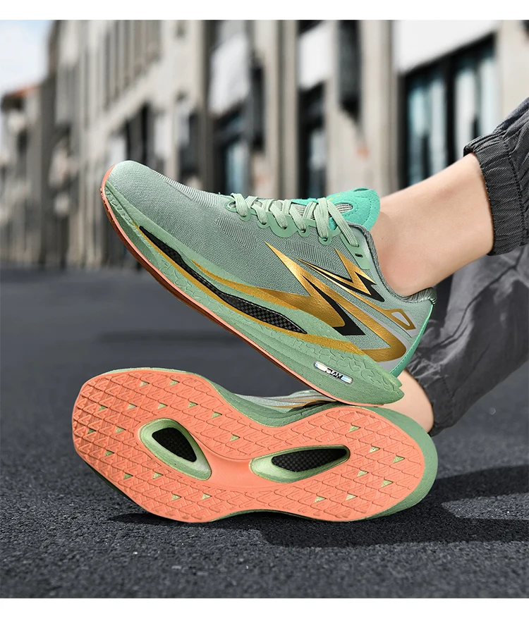 Men's Professional Carbon Plate Racing Shoes for Marathon High Energy Return Lightweight Design
