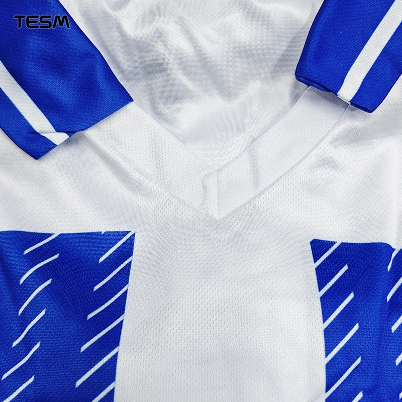 Men Red Retro Polo Collar Soccer Jersey 3D Print Short Sleeve T-shirt Breathable Football Training Tops Unisex Sports Streetw