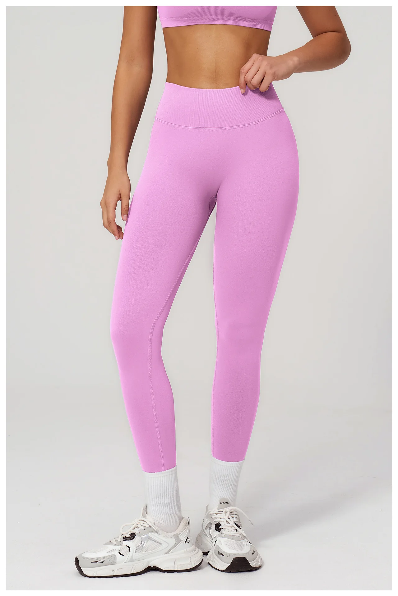 Seamless Yoga Leggings Women's Fitness Pants Jogging Cycling Workout Pants Summer Breathable Sports Leggings High Waist Tights
